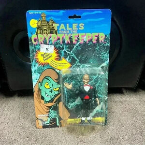 Tales from the Crypt CRYPTKEEPER Action Figure BLACK SUIT Vintage SEALED 55300